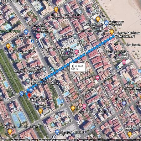 Apartament Jardin 5 Playa De Gandia - No Fiestas - Con Wifi Zewnętrze zdjęcie